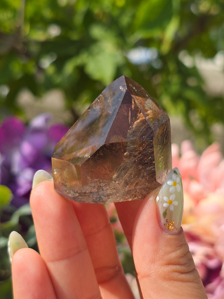 Smokey Blue Tera &amp; Thousand Layer Quartz F