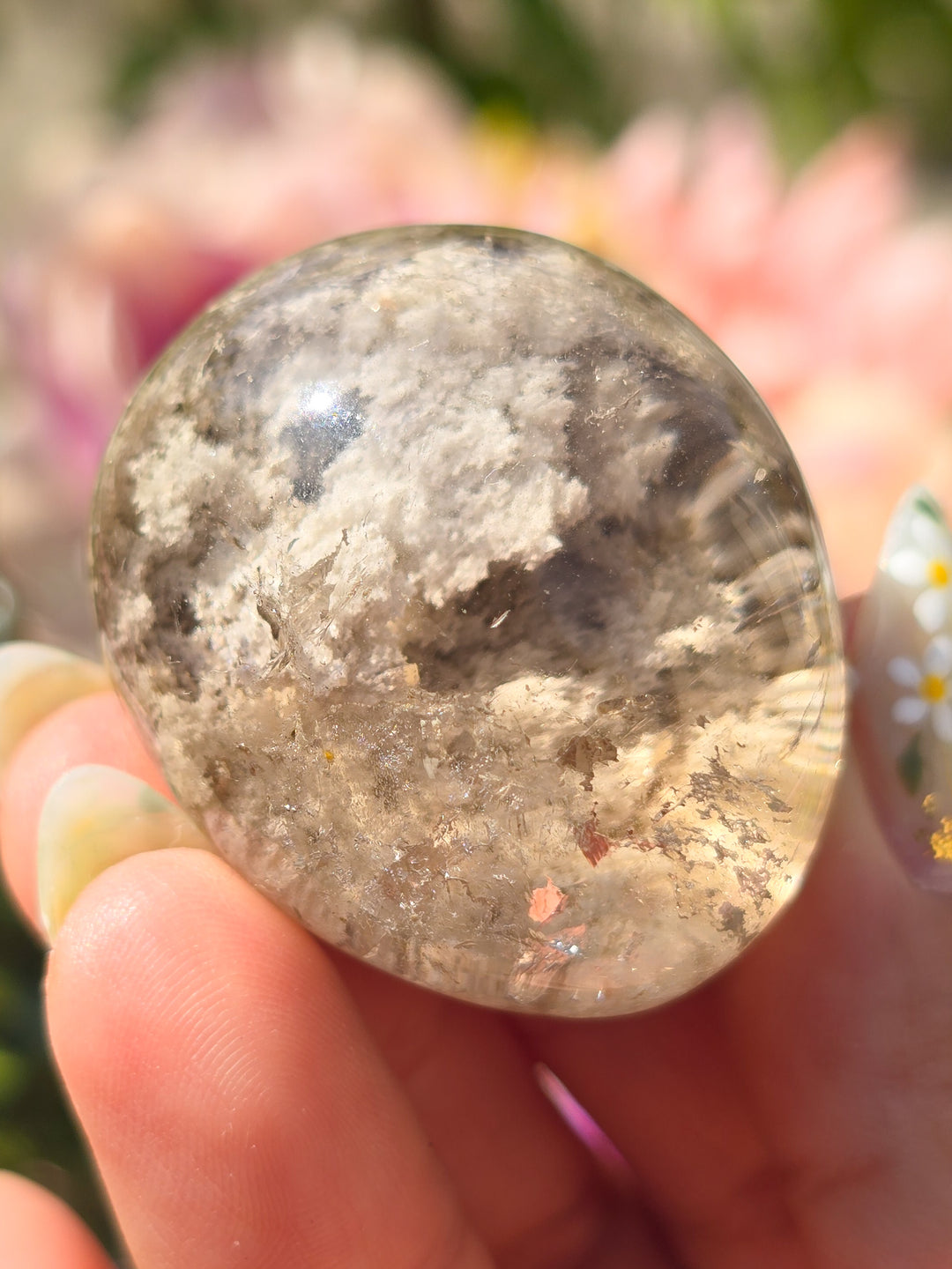 White Garden Quartz Lens C