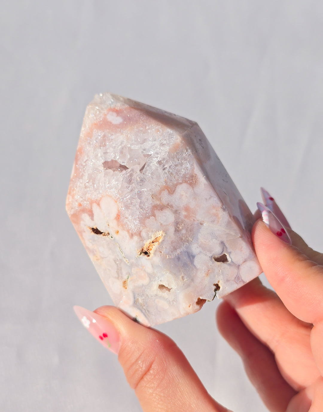 Pink Amethyst Tower J