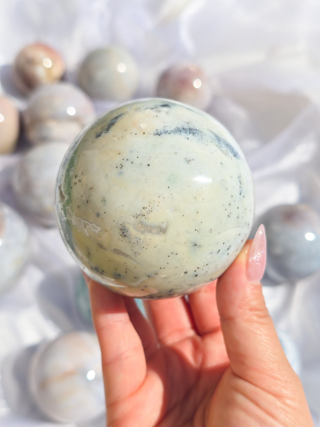 Sea Jasper Sphere C
