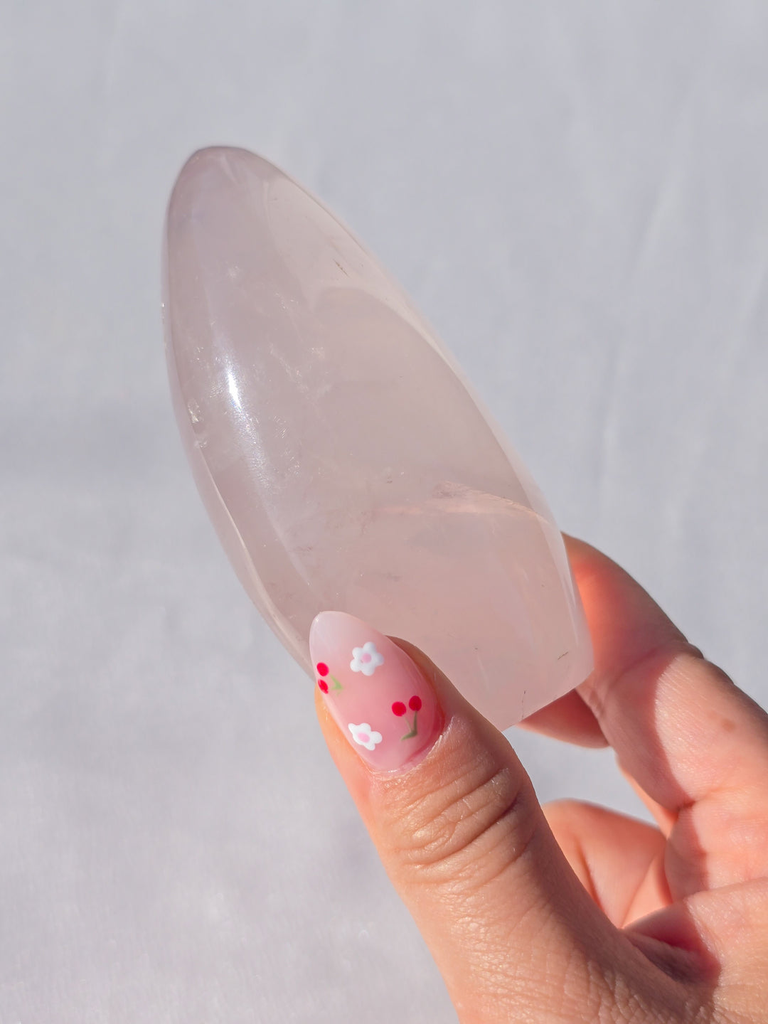 Girasol Rose Quartz Freeform C