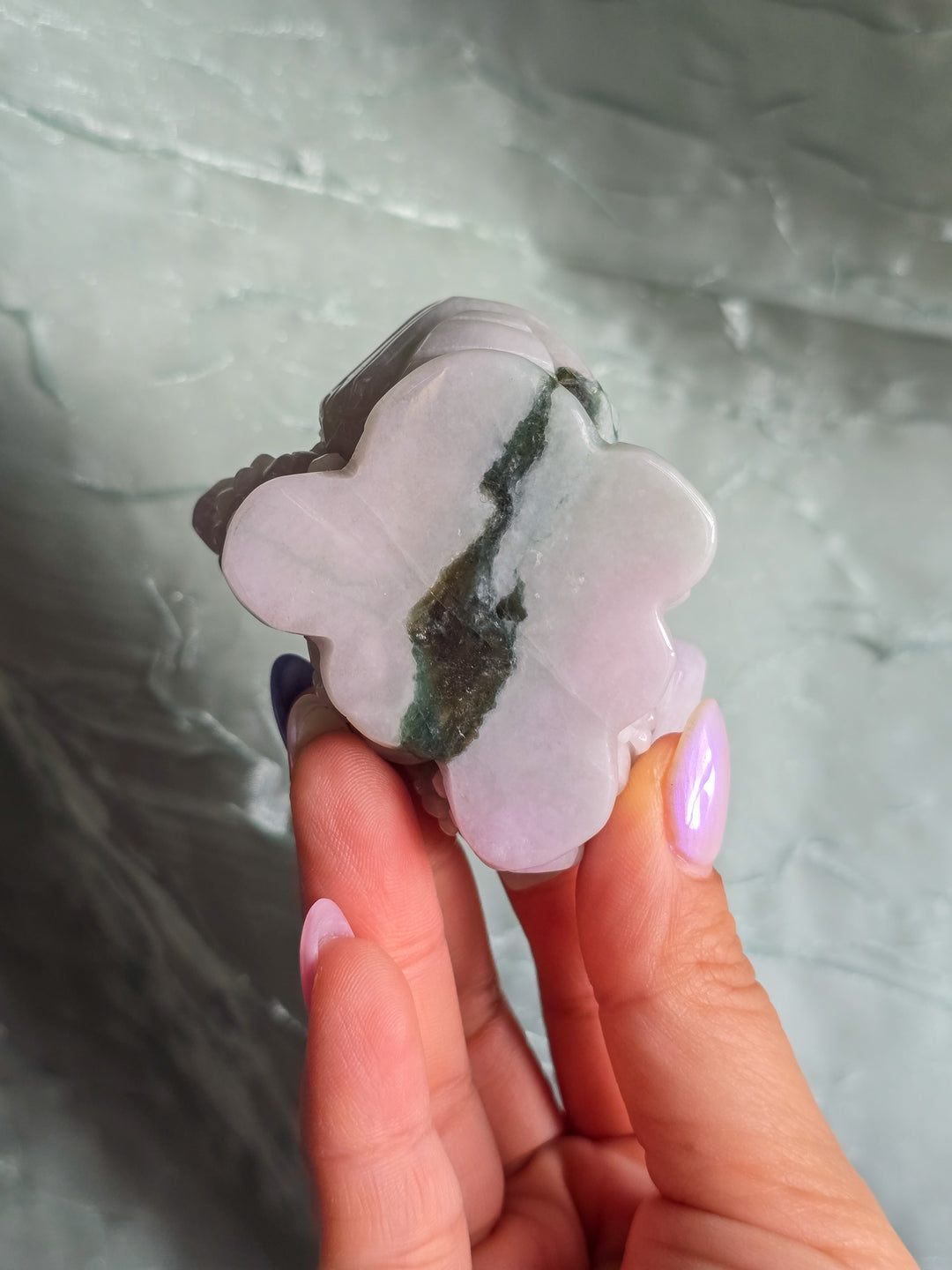 Lavender Jade Lucky Toad B