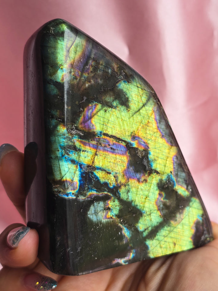Green Flash Labradorite Freeform