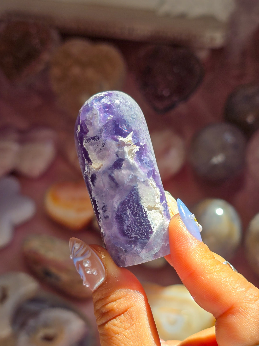 Small Rainbow Fluorite Freeform 01