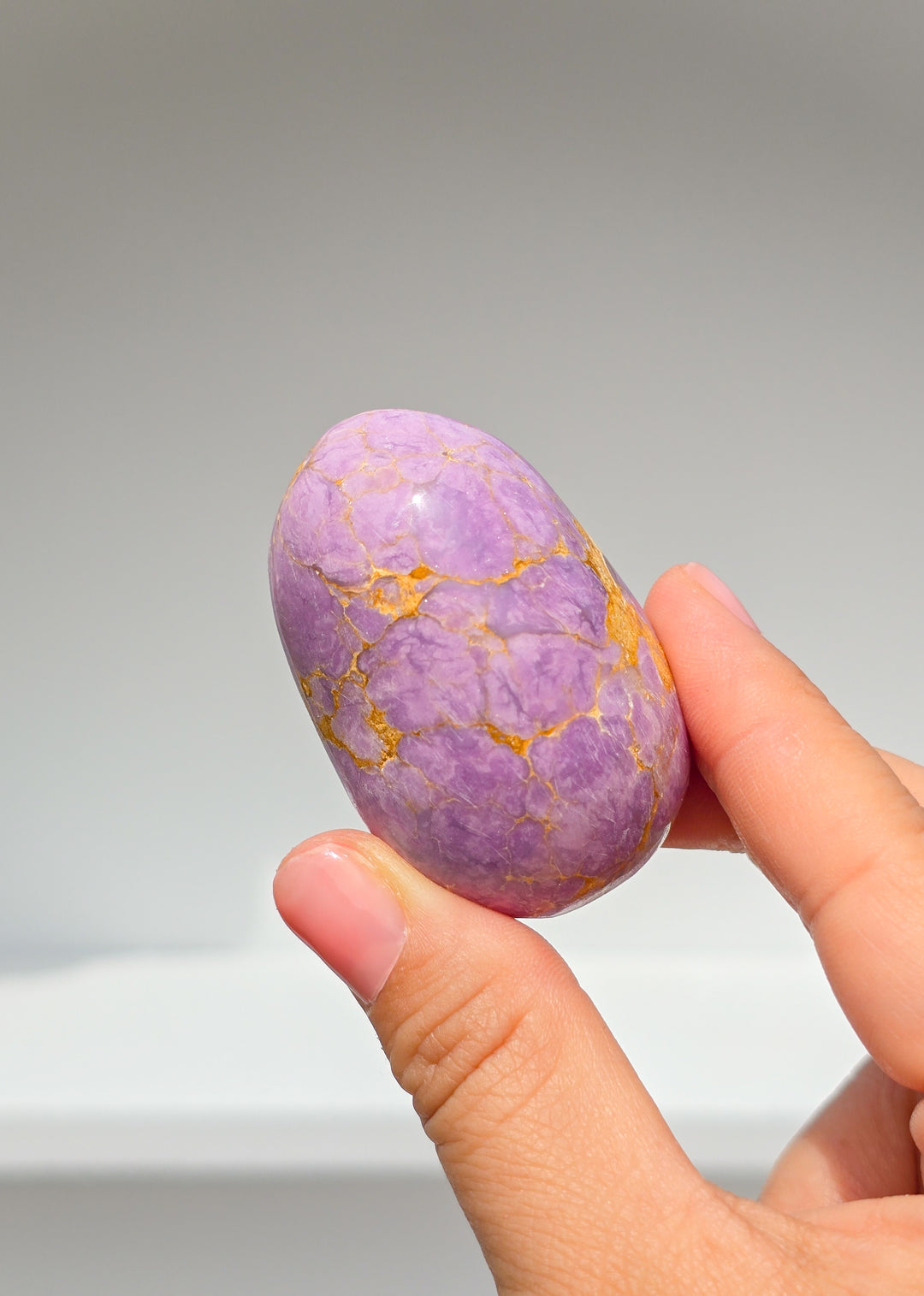 Sparkly Peruvian Phosphosiderite Tumbles