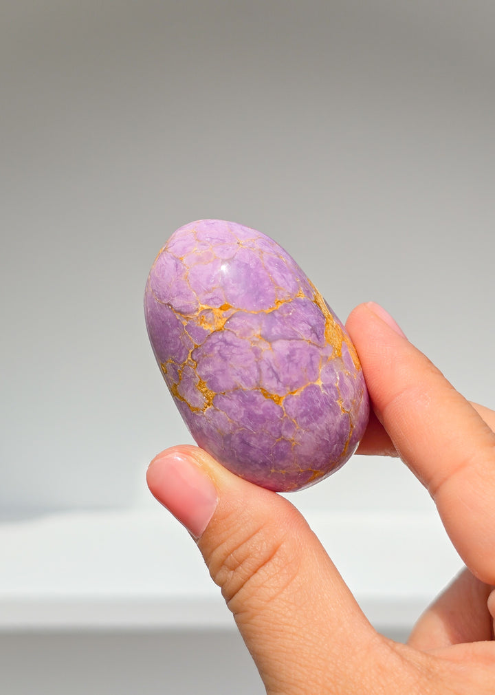 Sparkly Peruvian Phosphosiderite Tumbles