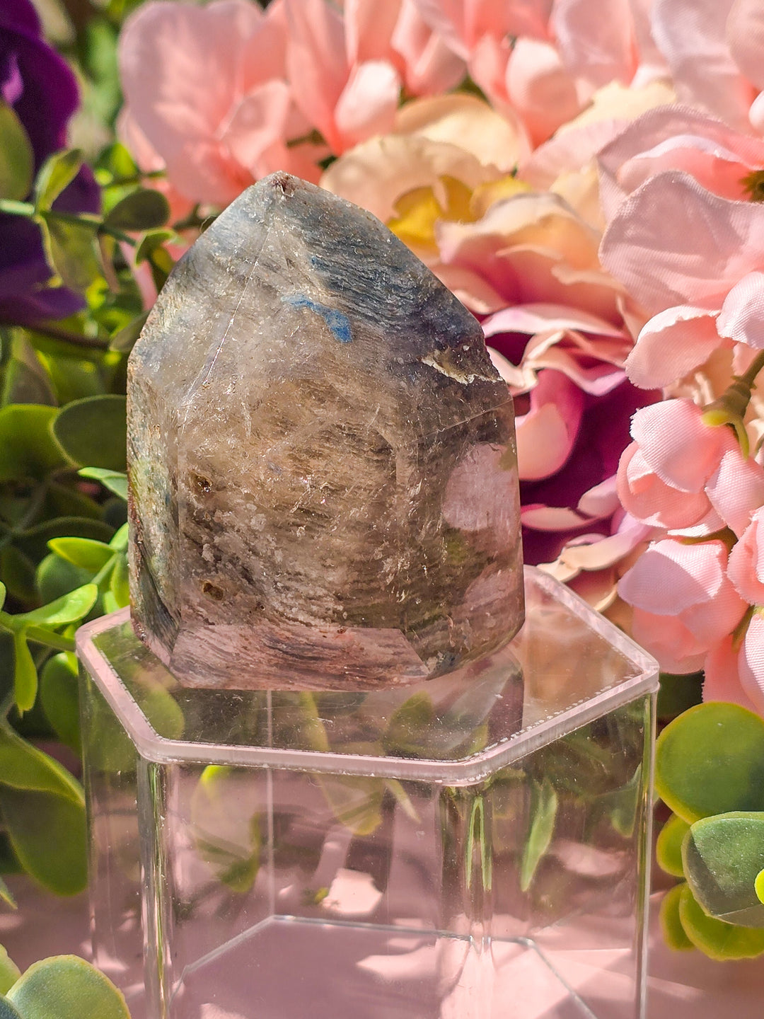 Smokey Blue Tera &amp; Thousand Layer Quartz B