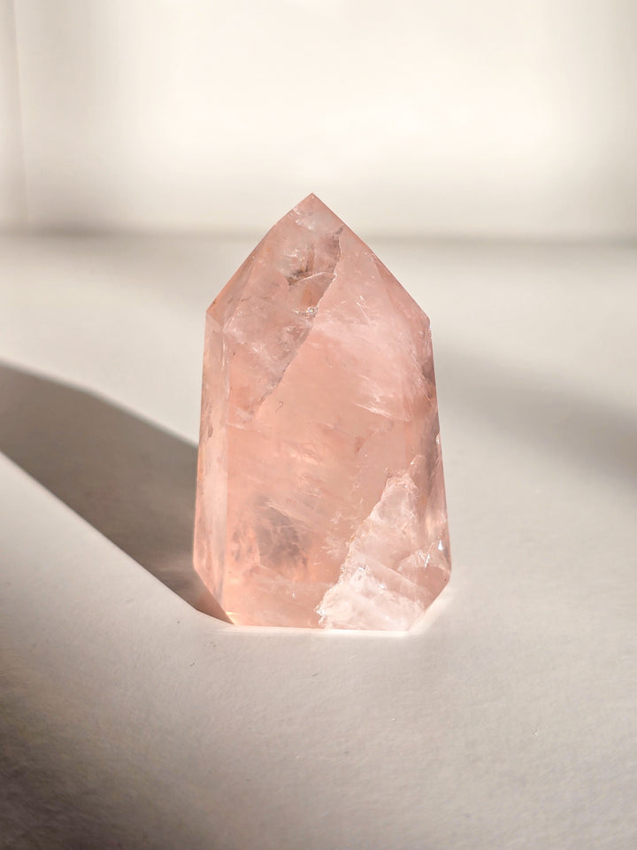 Bahia Rose Quartz Mini Towers