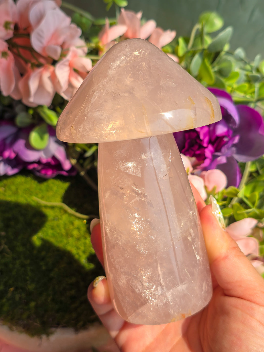 Rose Quartz Mushie B