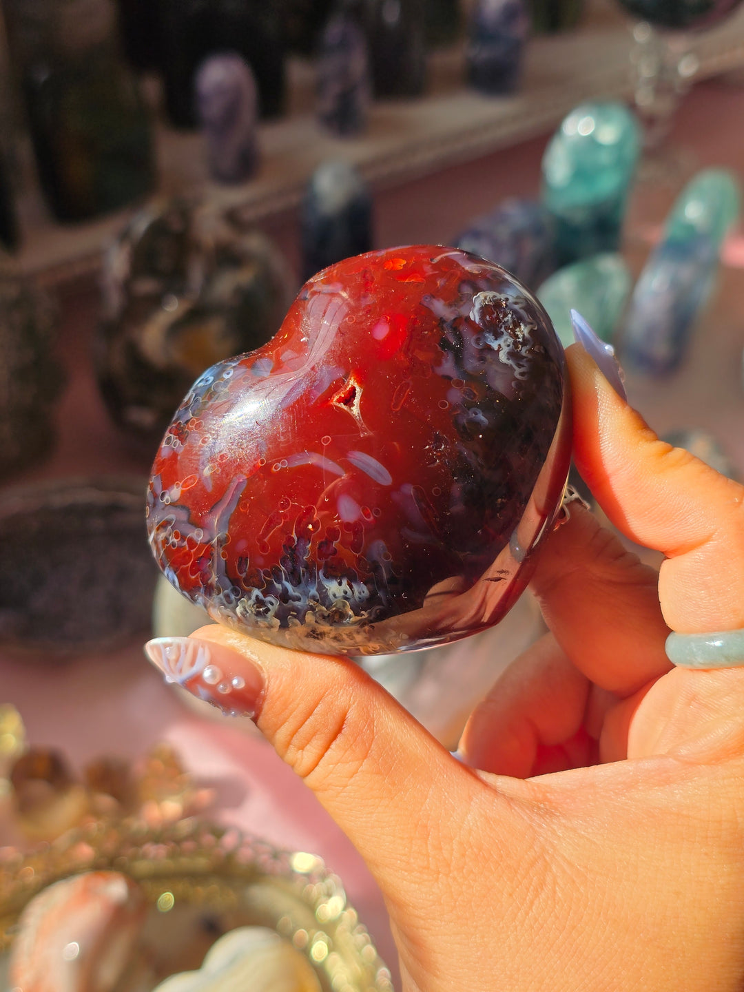 Carnelian Heart of a Vampire B