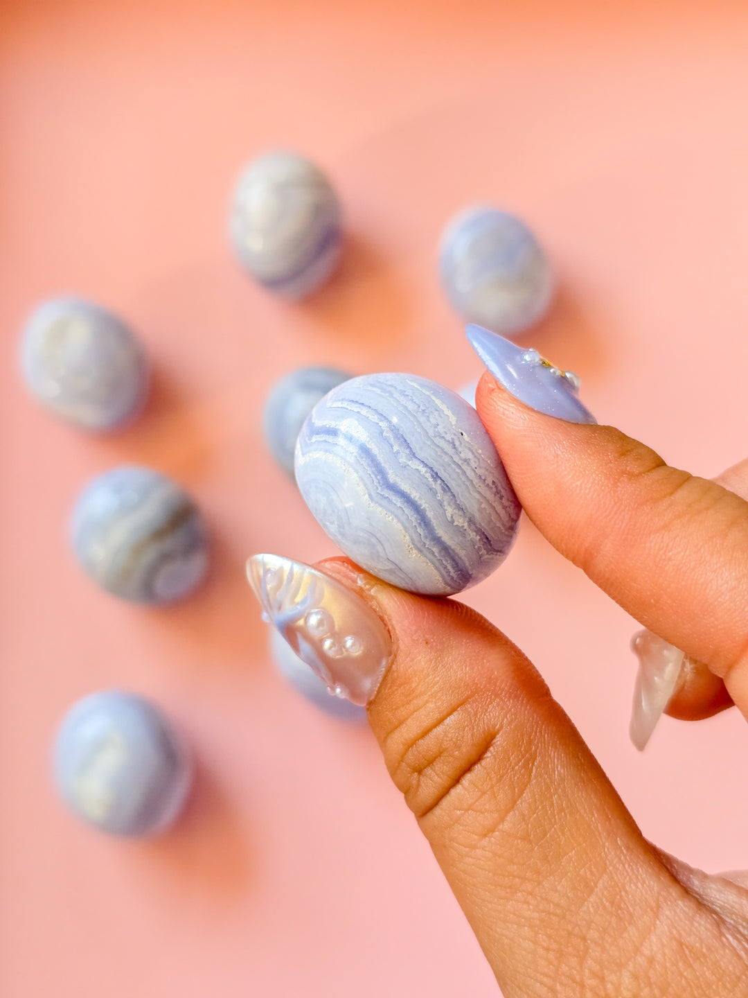 Blue Lace Agate Tumble