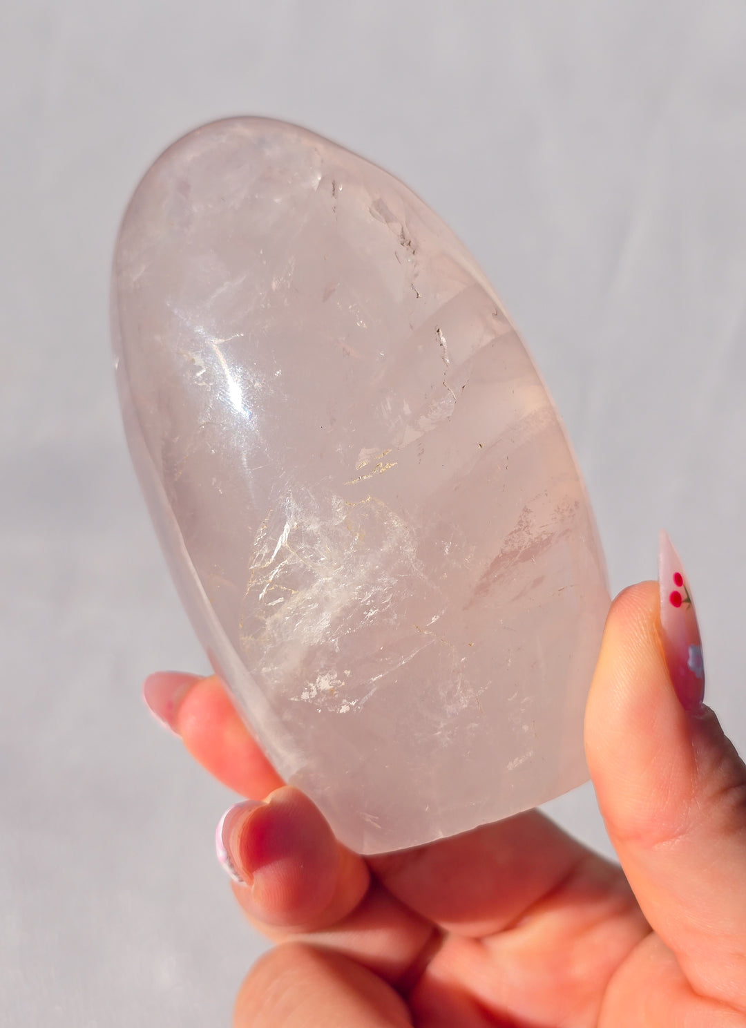 Girasol Rose Quartz Freeform C