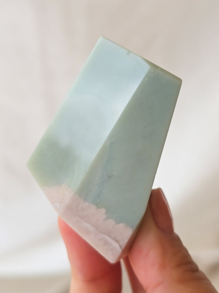 You Pick, Green Flower Agate Freeform