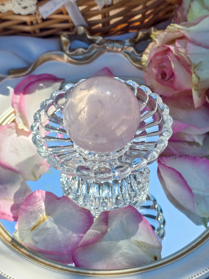 Rose Quartz Sphere D