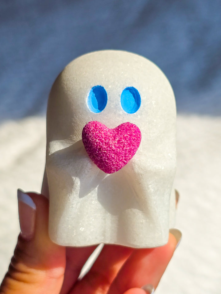 Ghost 👻 Carving with Hearts