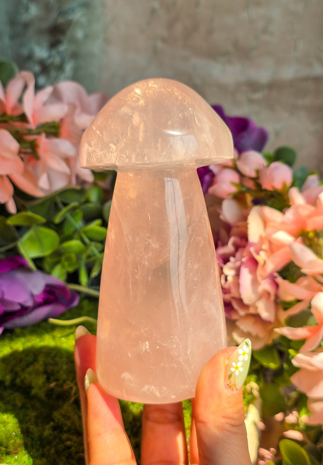 Rose Quartz Mushie C