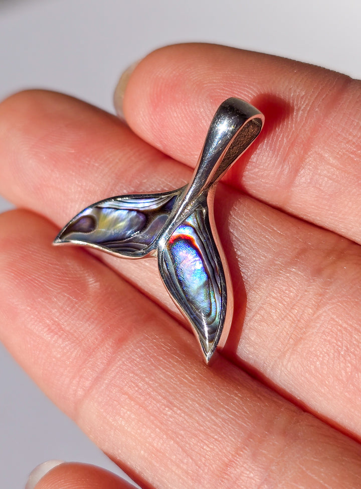 Abalone 925 Mermaid Tail Pendant