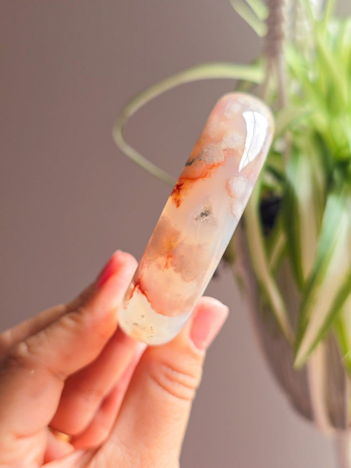 Daydream Flower Agate Bangle B