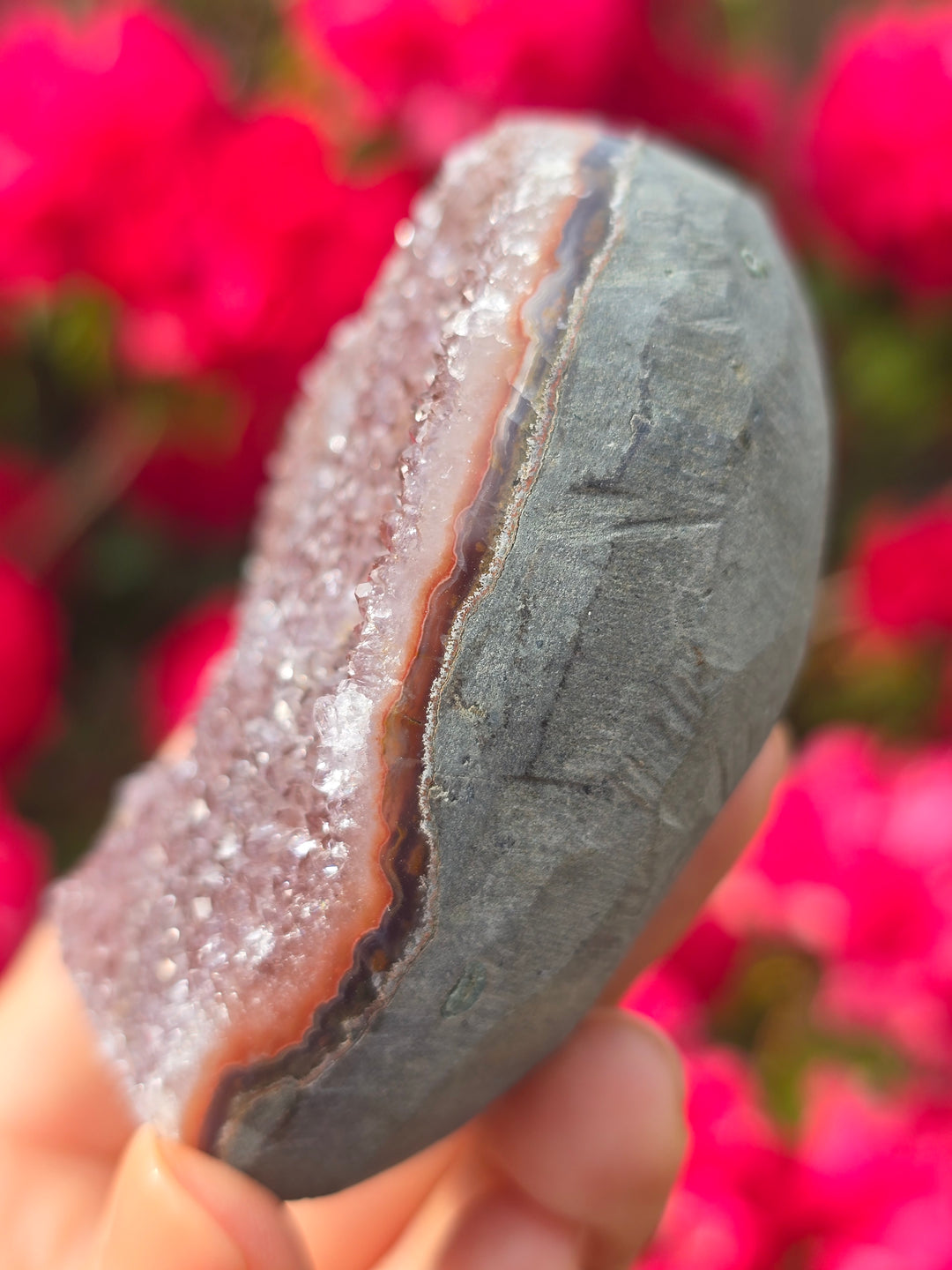 You Pick, Druzy Amethyst Heart