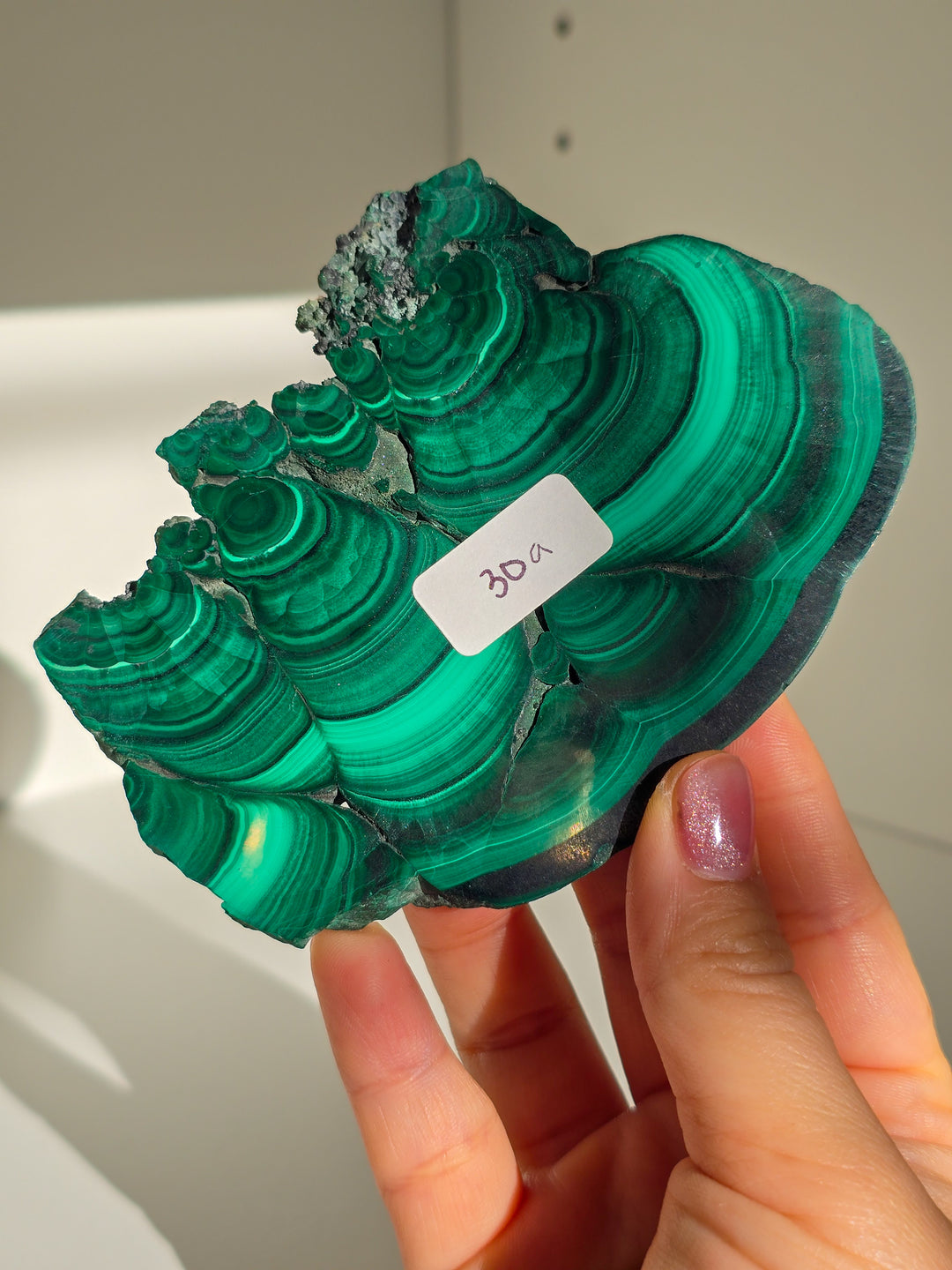 Malachite Slab a