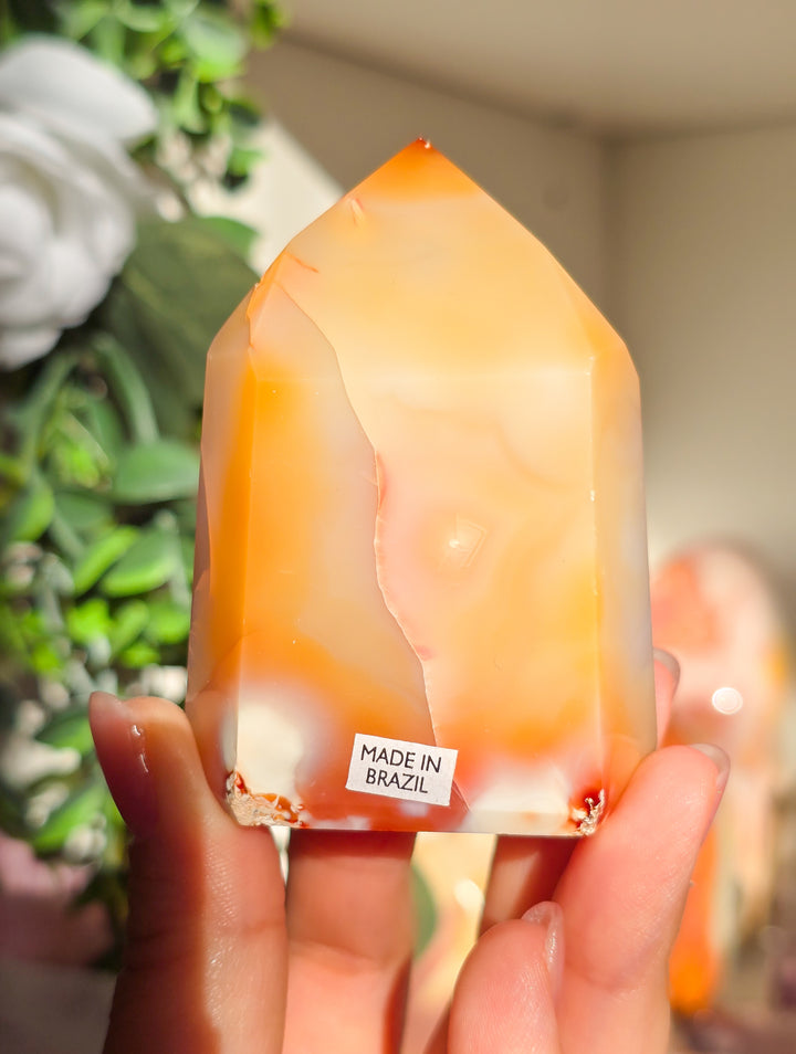 Brazillian Carnelian Towers