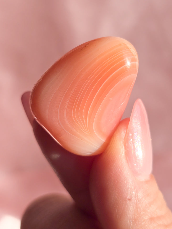 Apricot Agate Tumble