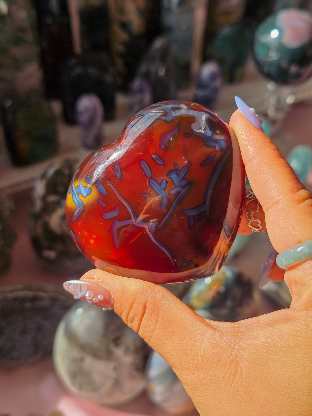 Carnelian Heart of a Vampire A