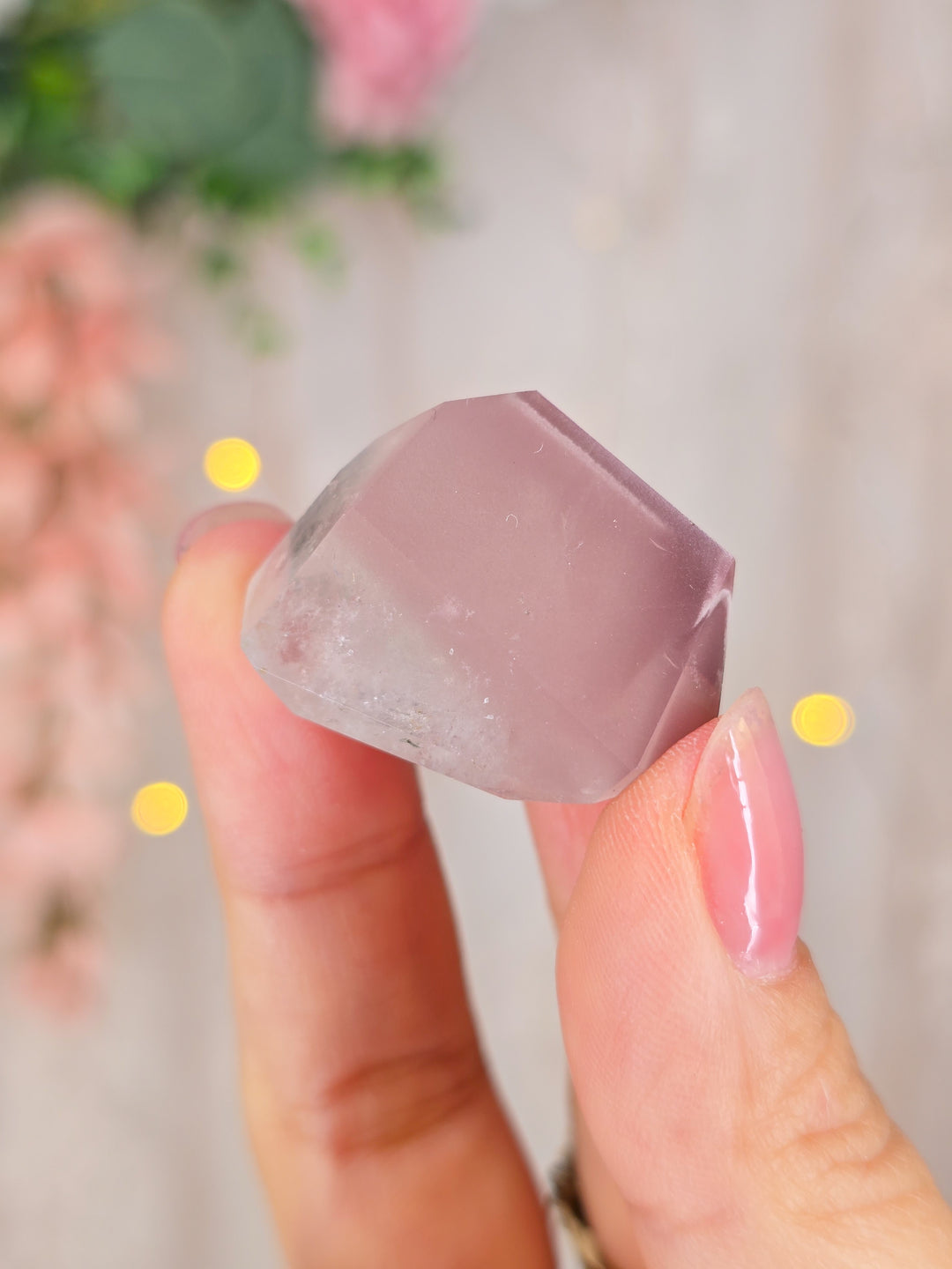 Pink Lemurian Quartz Towers