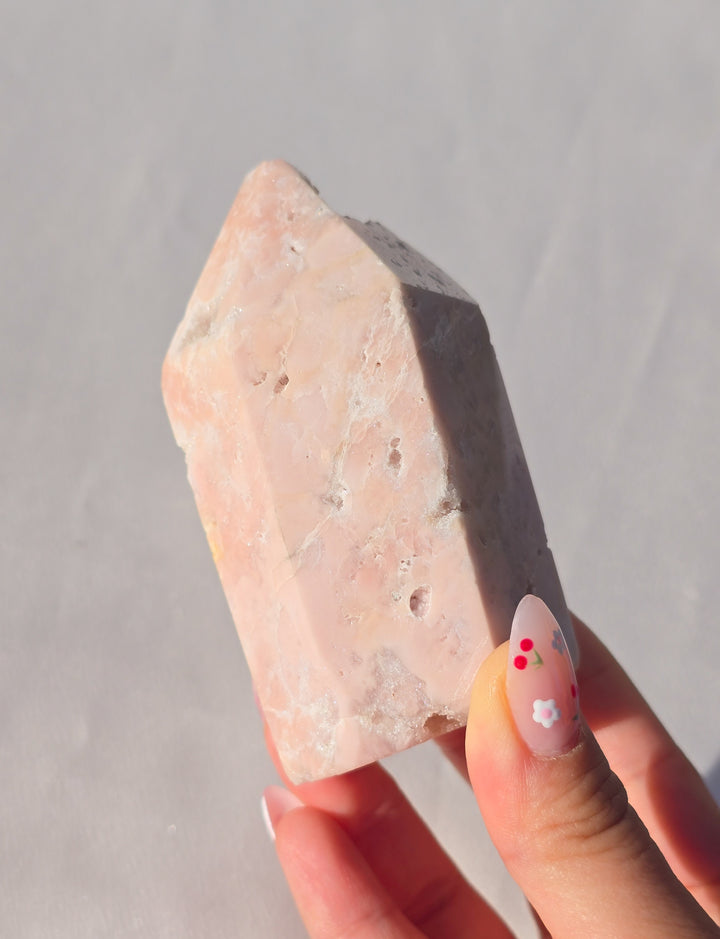 Pink Amethyst Tower B grade