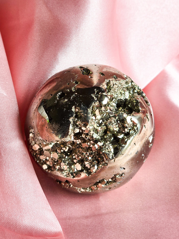 You Pick, Druzy Pyrite from Peru Sphere