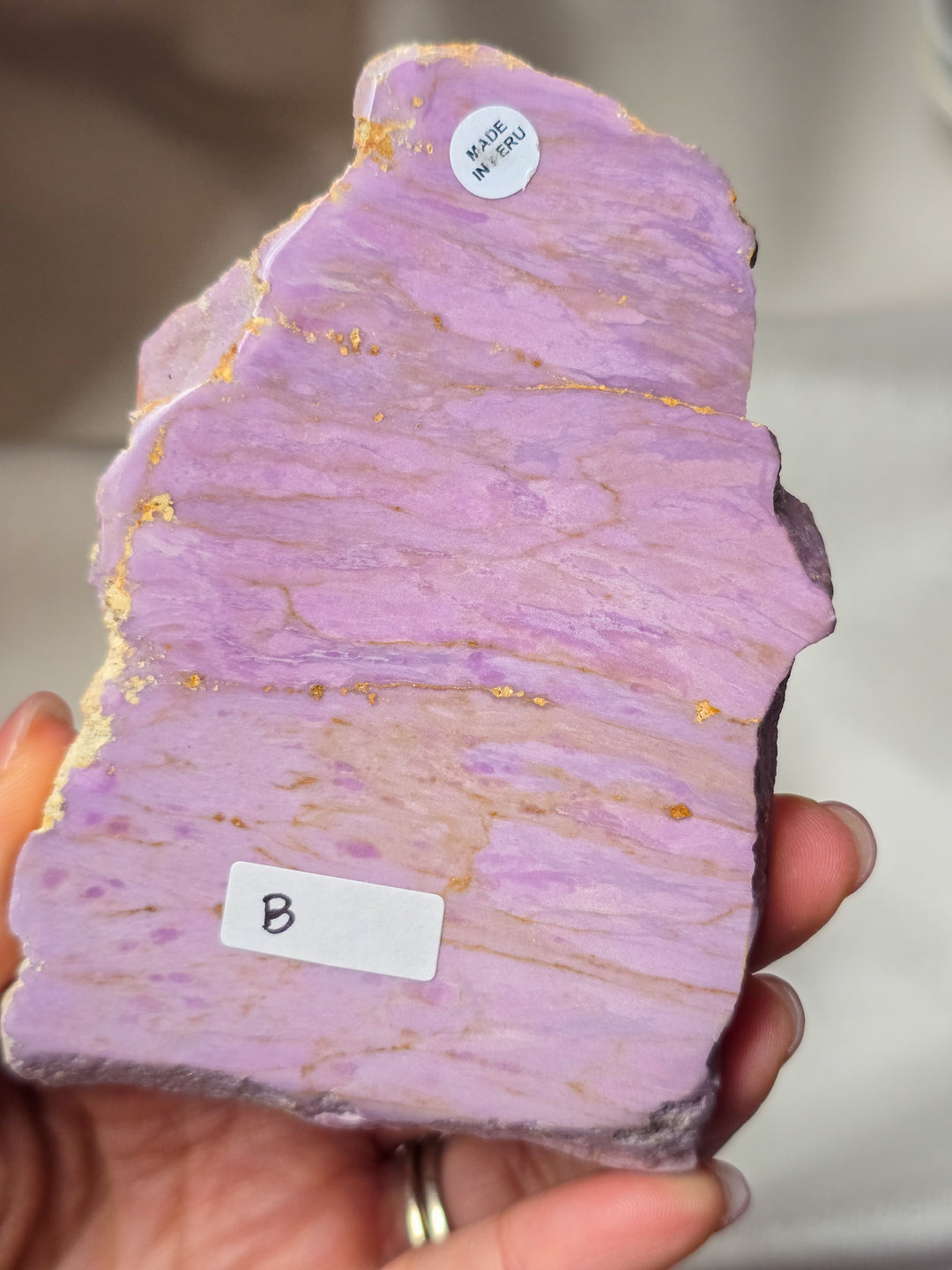 Phosphosiderite Slab B