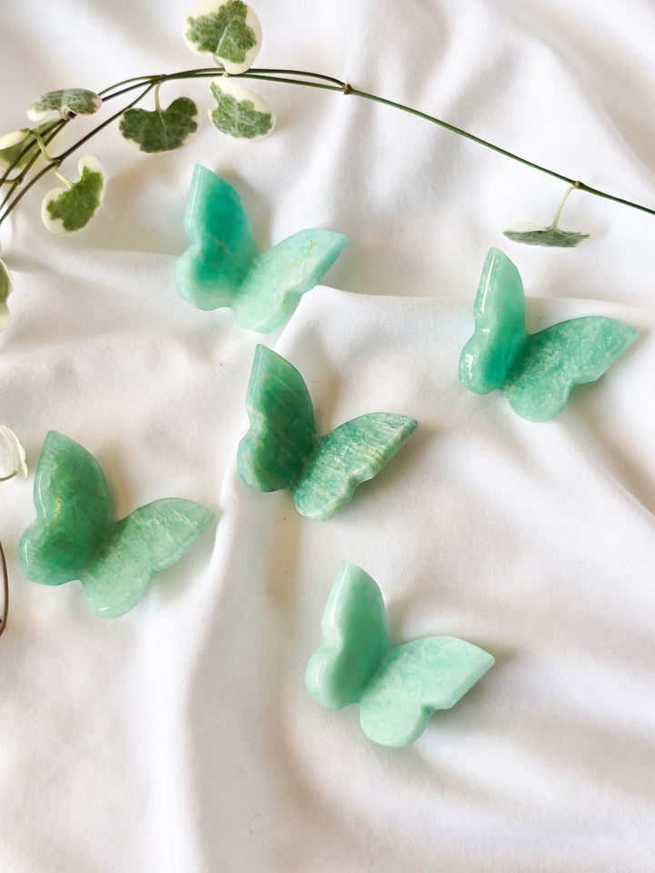 Amazonite Small 3d Butterfly