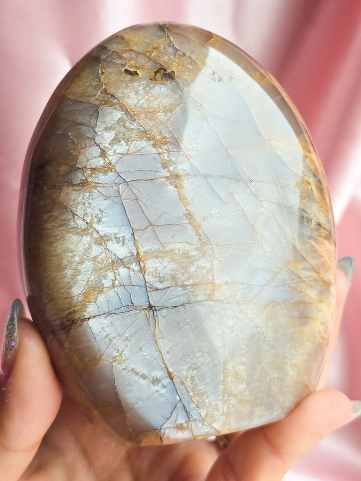 HQ Peach Moonstone Freeform B