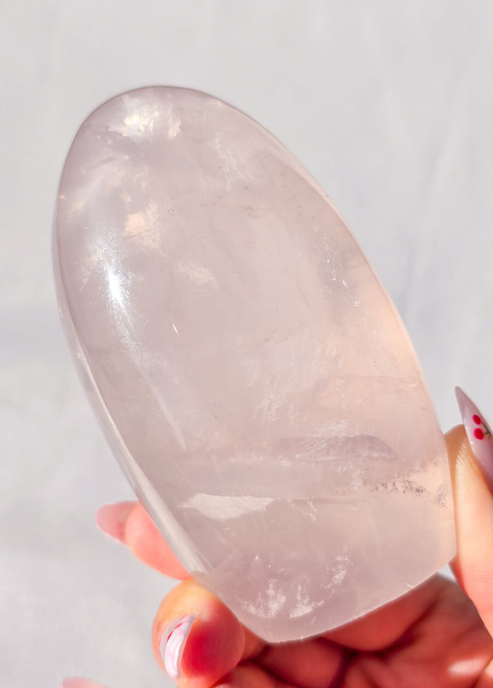 Girasol Rose Quartz Freeform C
