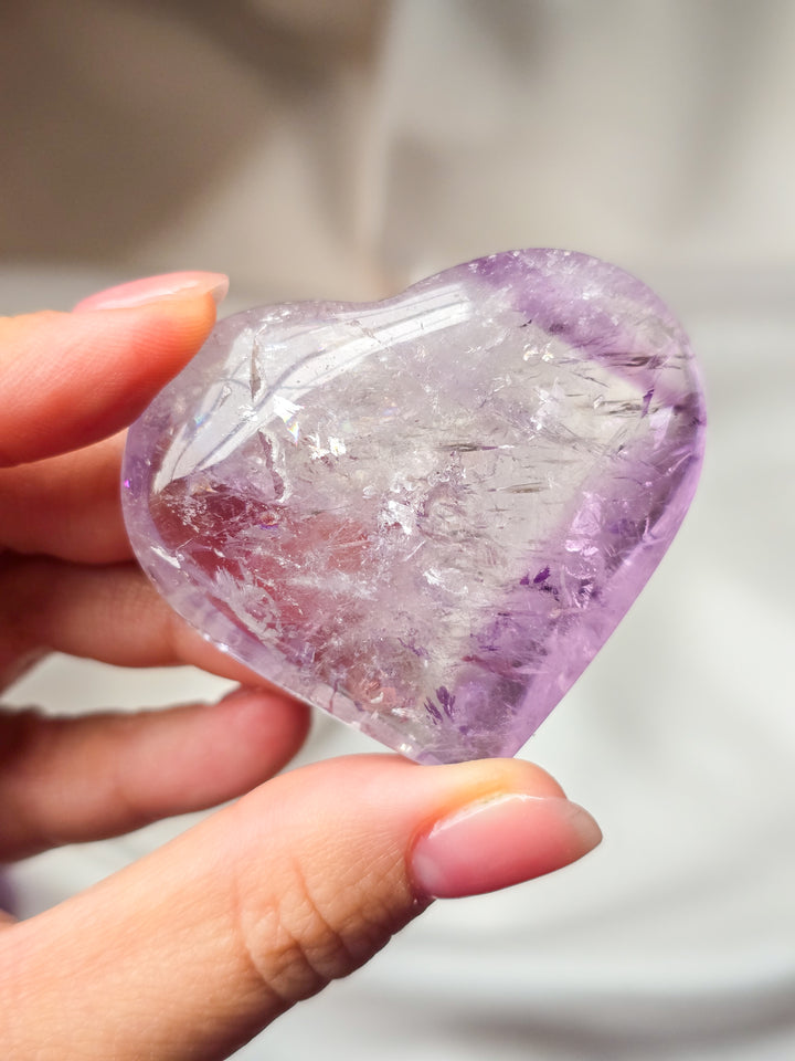 Brazillian Phantom Quartz Imperfect Hearts