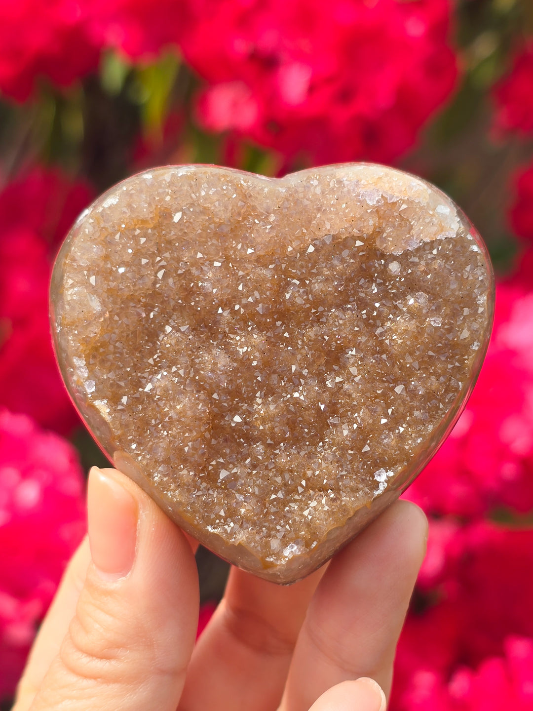 You Pick, Druzy Amethyst Heart