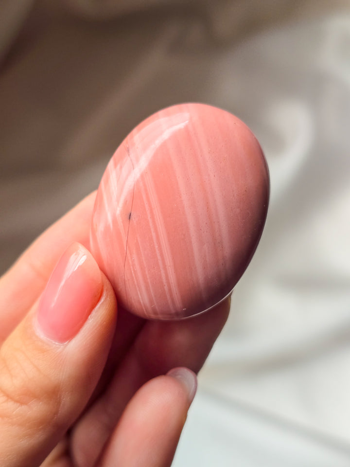 Australian Pink Opal Palmstone