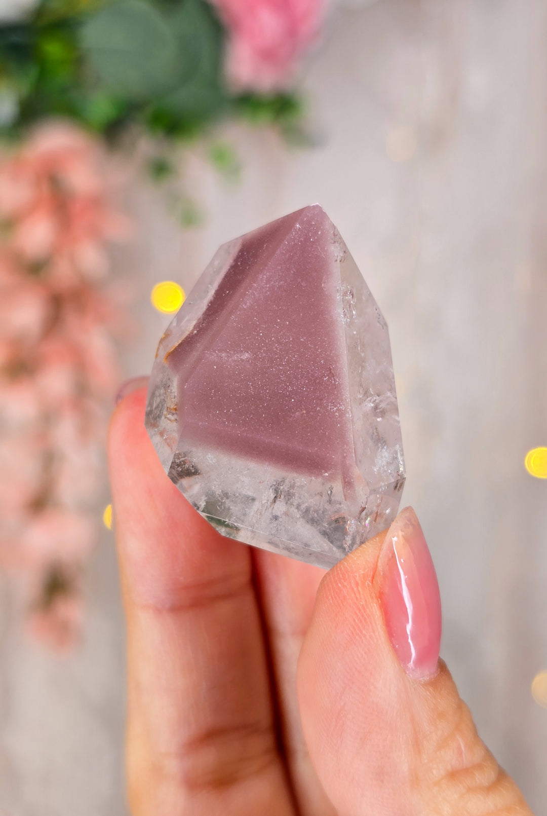 Pink Lemurian Quartz Towers