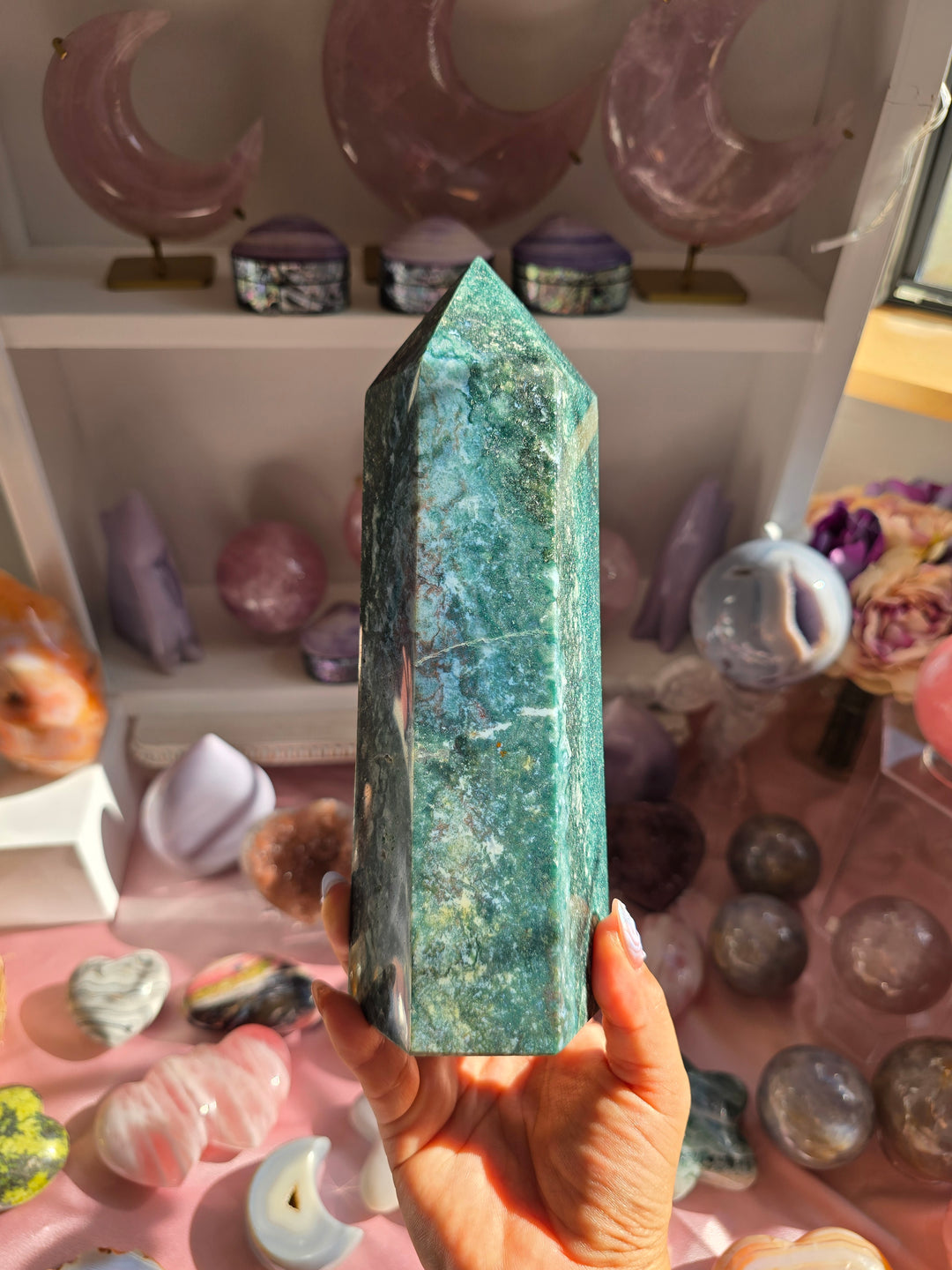 Nebula Blue Sea Jasper Tower 01