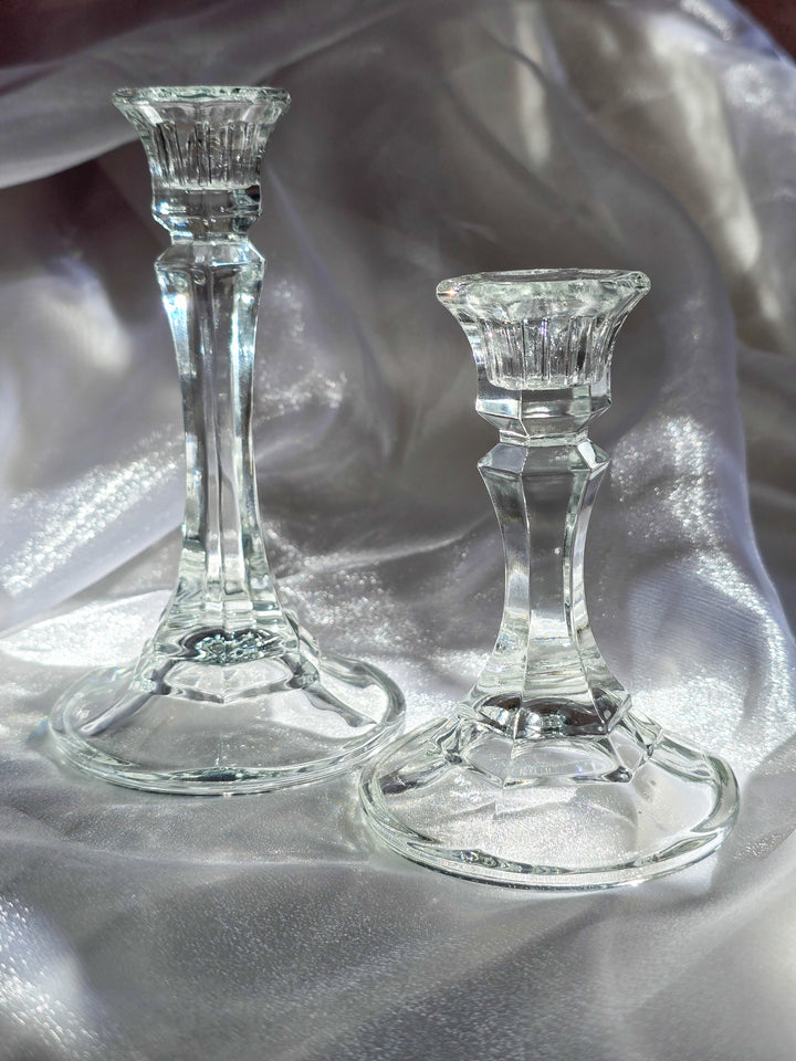 Glass Candle/Sphere Holder