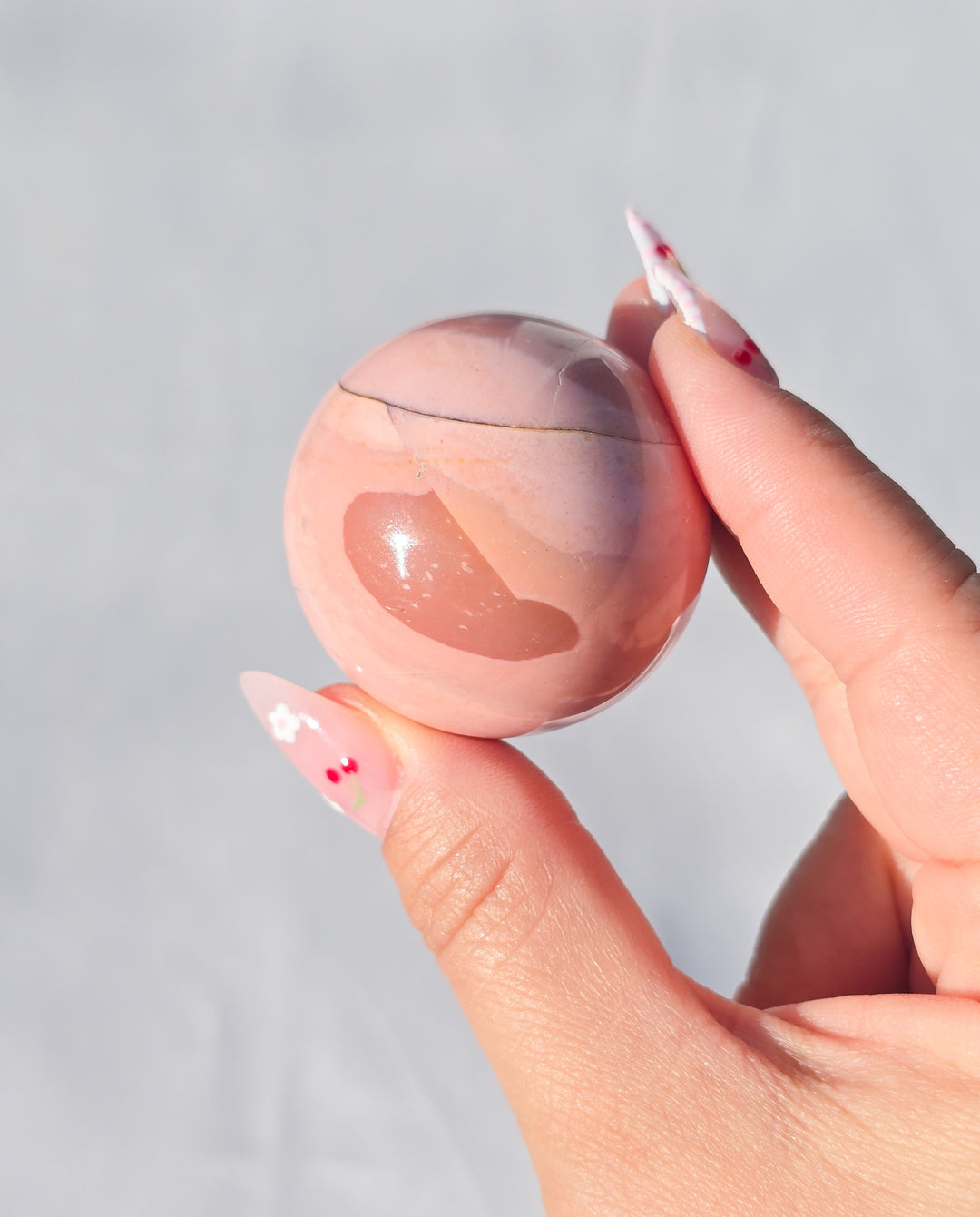 Australian Pink Opal Sphere B