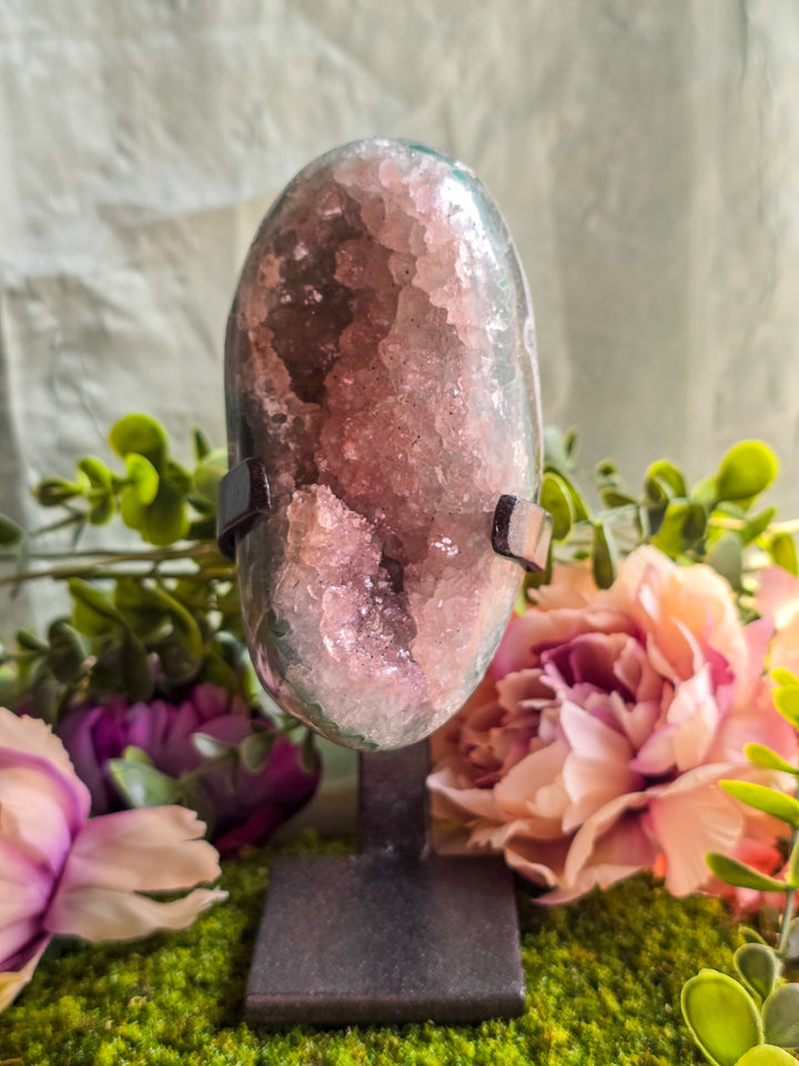 Watermelon Druzy Amethyst