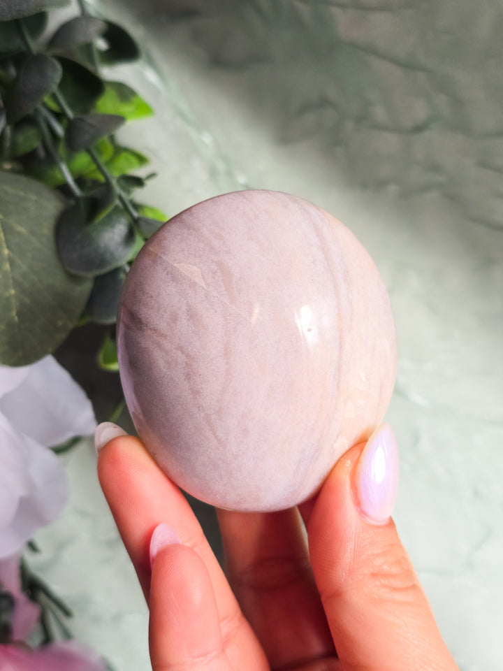 You Pick, Muted Pastel Sea Jasper Palm Stone