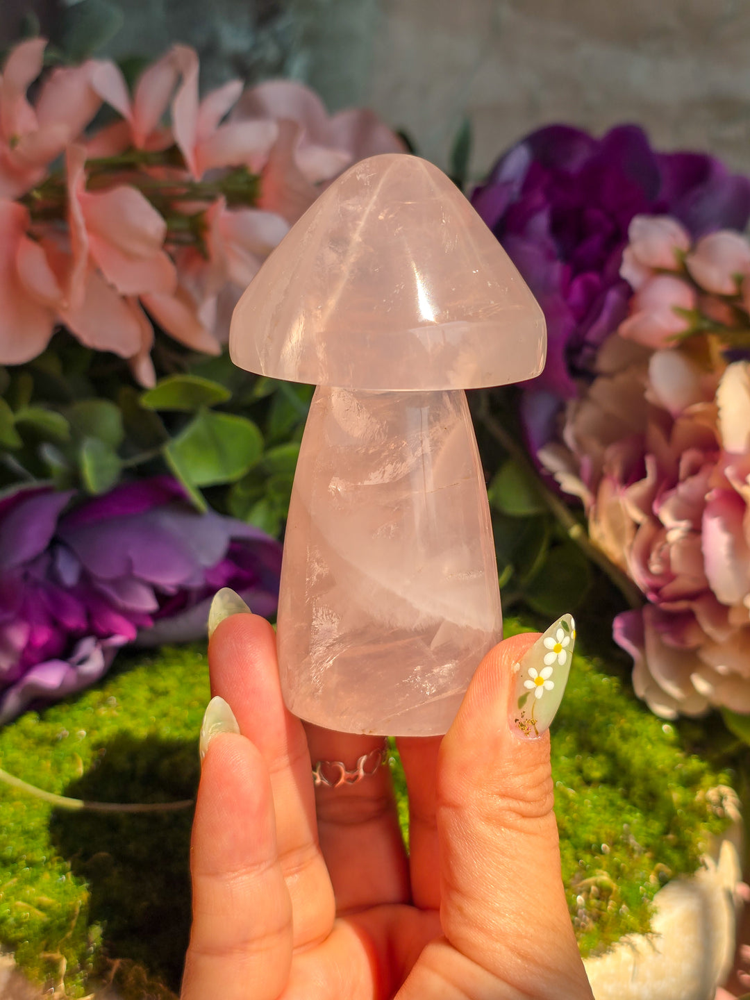 Rose Quartz Mushie E