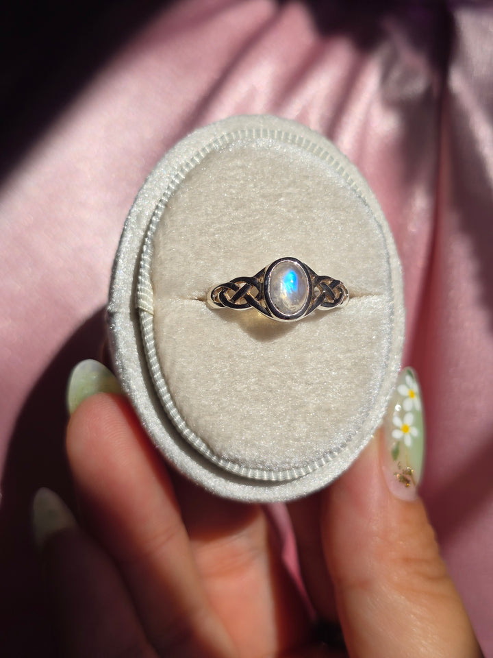 The Curse Breaker Moonstone Ring