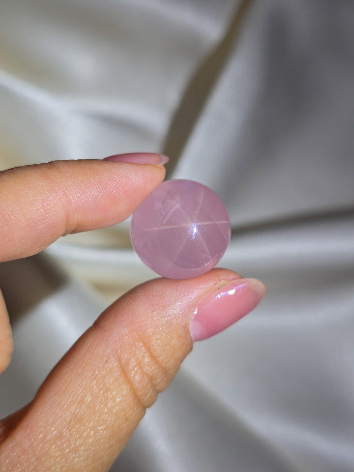 Mozambique Small Star Rose Quartz Spheres