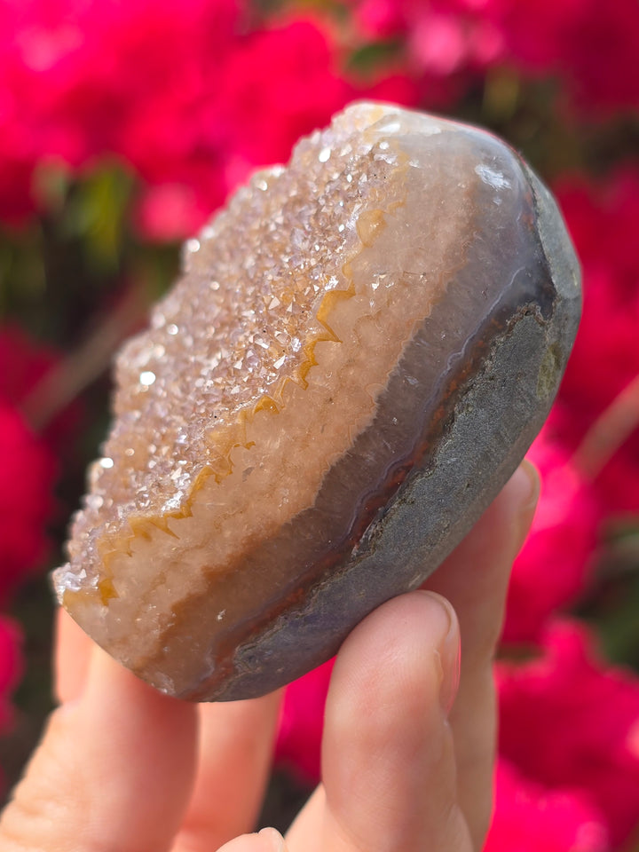 You Pick, Druzy Amethyst Heart