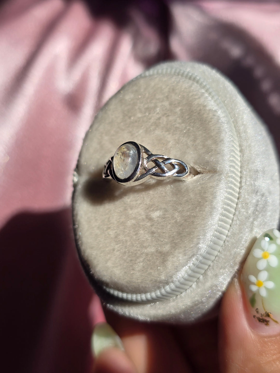 The Curse Breaker Moonstone Ring
