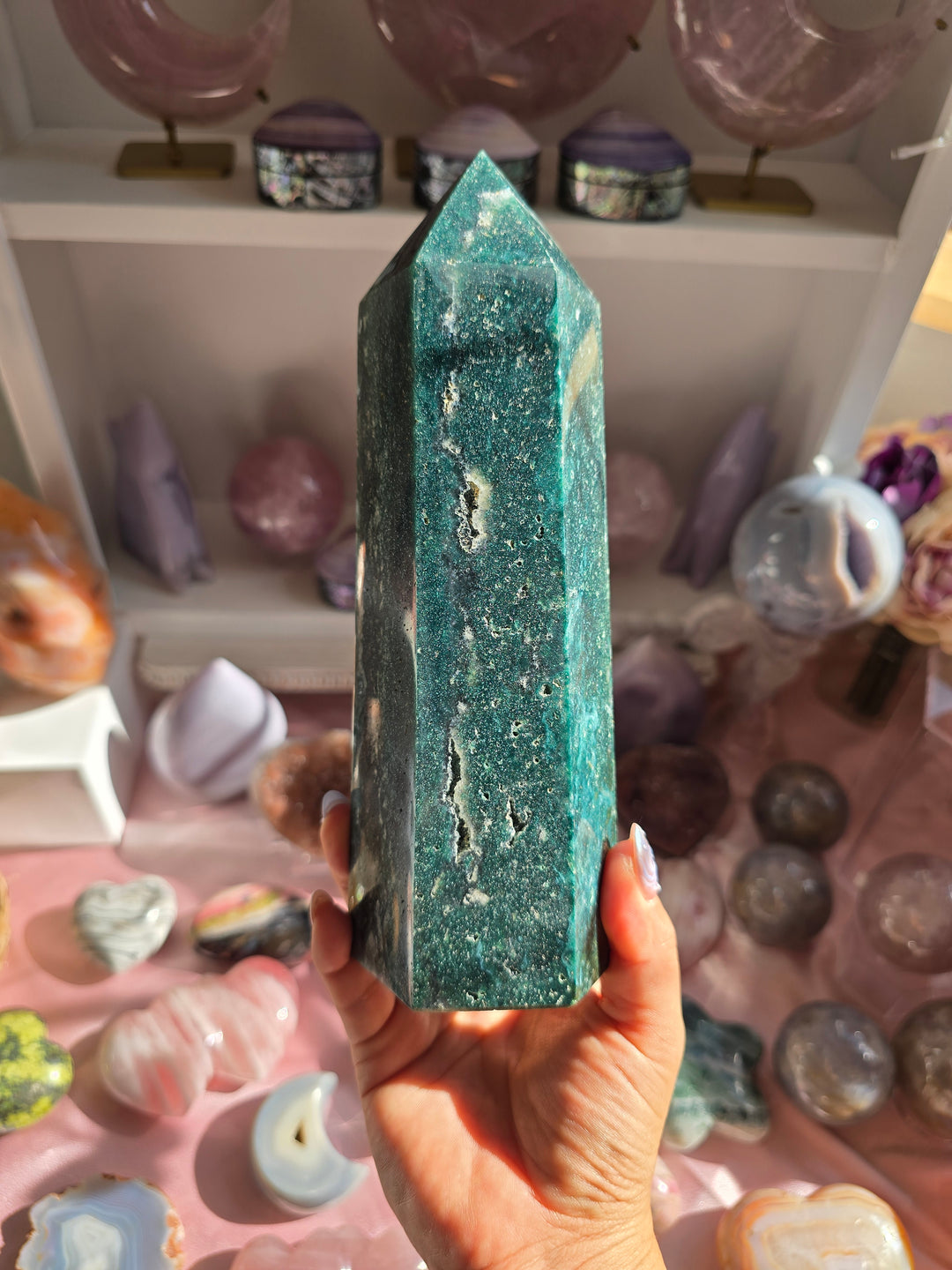 Nebula Blue Sea Jasper Tower 01
