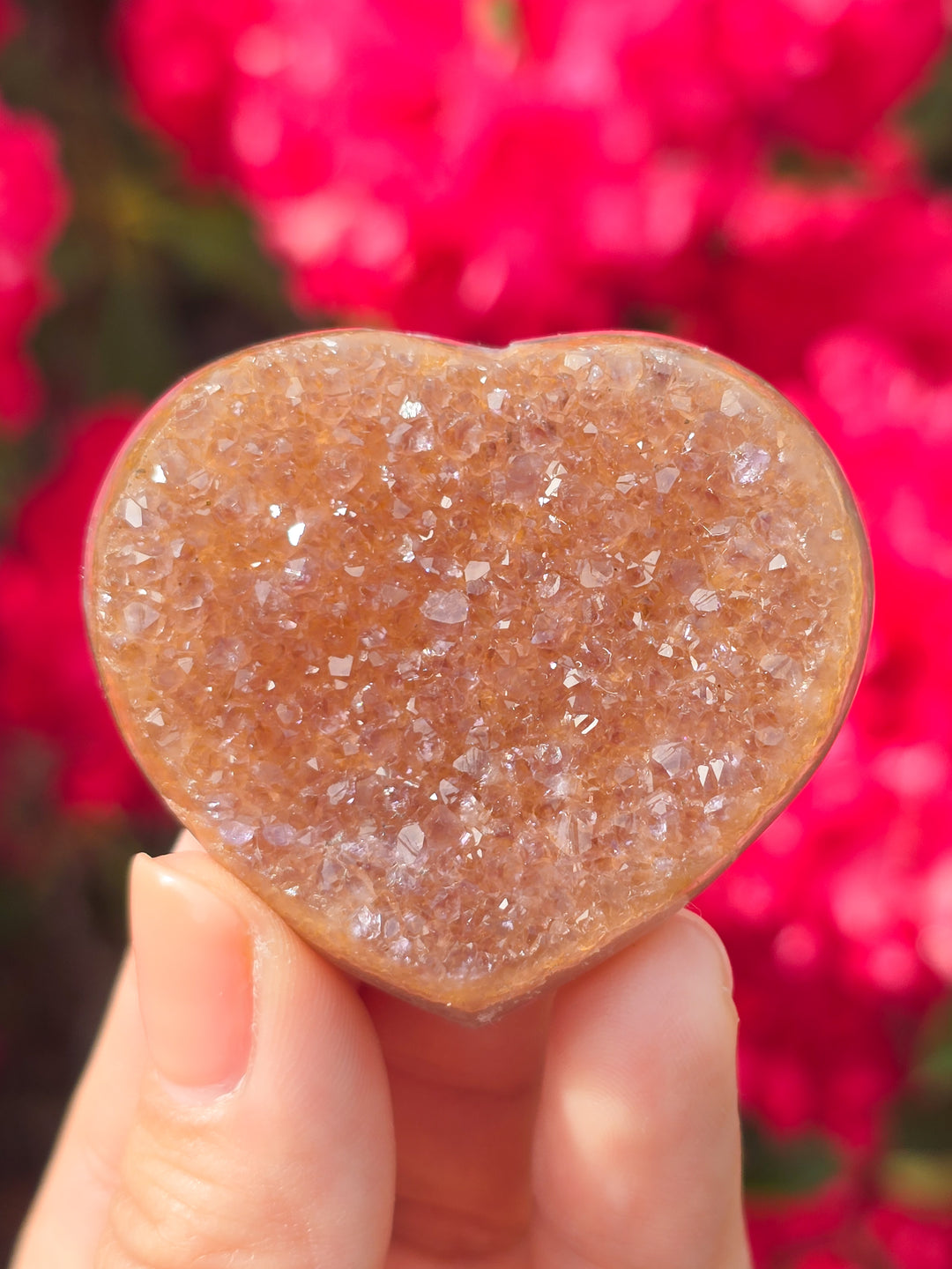 You Pick, Druzy Amethyst Heart